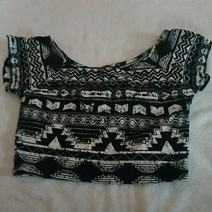 Elephant Crop Top